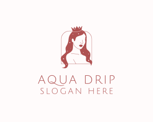 Beauty Queen Hair logo design