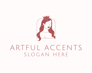 Beauty Queen Hair logo design