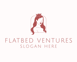 Beauty Queen Hair logo design