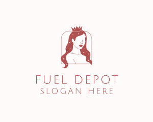 Beauty Queen Hair logo design