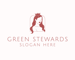 Beauty Queen Hair logo design