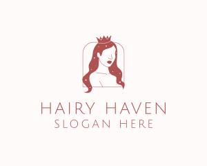 Beauty Queen Hair logo design