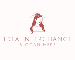 Beauty Queen Hair logo design