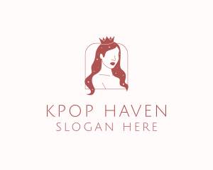 Beauty Queen Hair logo design