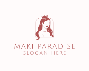 Beauty Queen Hair logo design