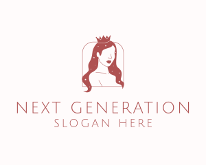 Beauty Queen Hair logo design