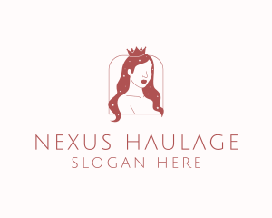 Beauty Queen Hair logo design