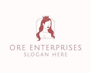 Beauty Queen Hair logo design