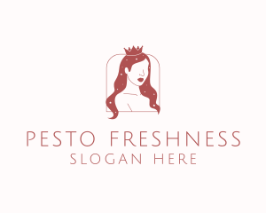 Beauty Queen Hair logo design