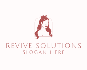 Beauty Queen Hair logo design