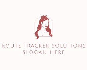 Beauty Queen Hair logo design