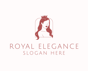 Beauty Queen Hair logo design