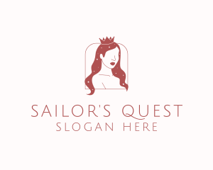 Beauty Queen Hair logo design