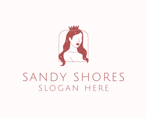 Beauty Queen Hair logo design