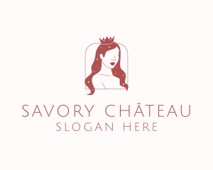 Beauty Queen Hair logo design