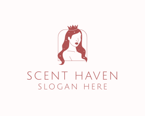 Beauty Queen Hair logo design