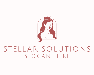 Beauty Queen Hair logo design