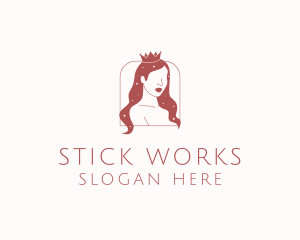 Beauty Queen Hair logo design