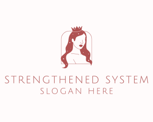 Beauty Queen Hair logo design