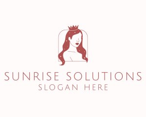 Beauty Queen Hair logo design