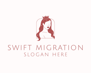 Beauty Queen Hair logo design