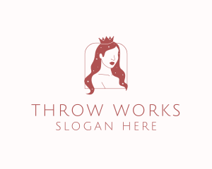 Beauty Queen Hair logo design