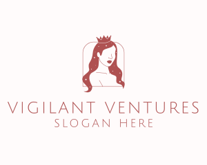 Beauty Queen Hair logo design