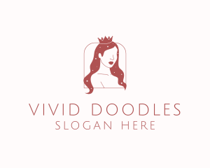 Beauty Queen Hair logo design