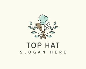 Whisk Spoon Toque logo design