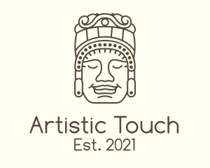 Mayan Stone Sculpture logo
