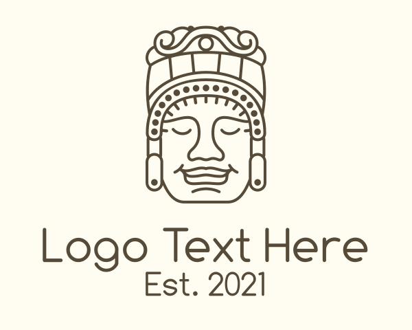 Mayan Stone Sculpture logo