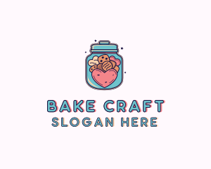 Pastry Jar Cookies logo design