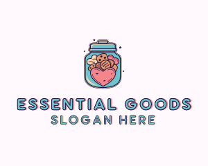 Pastry Jar Cookies logo design