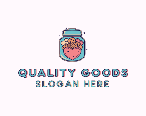 Pastry Jar Cookies logo design