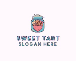 Pastry Jar Cookies logo design