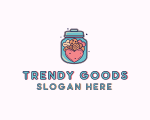 Pastry Jar Cookies logo design