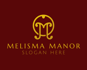 Ornate Hand Mirror logo design