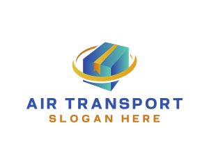 Imported Cargo Box Delivery logo design