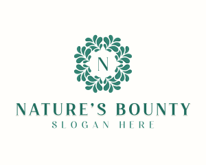 Nature Herbal Leaf logo design