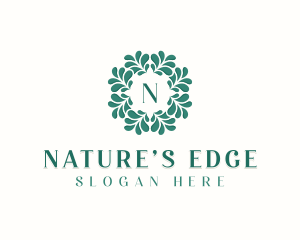 Nature Herbal Leaf logo design