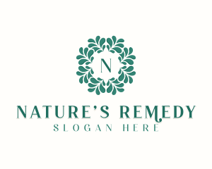 Nature Herbal Leaf logo design