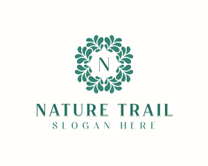 Nature Herbal Leaf logo design