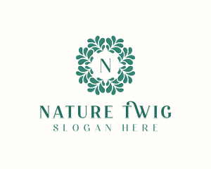 Nature Herbal Leaf logo design