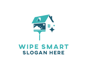 House Cleaning Wiper logo