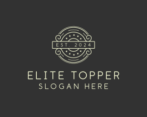 Star Emblem Badge logo design