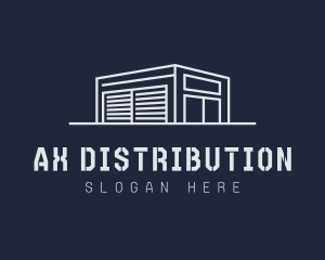 Warehouse Supply Chain logo design