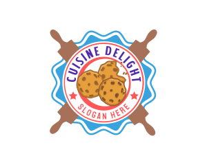 Baking Cookies Tools logo design