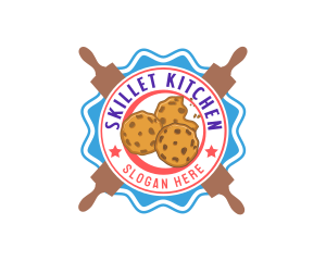 Baking Cookies Tools logo design