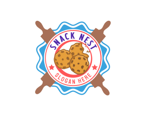 Baking Cookies Tools logo design