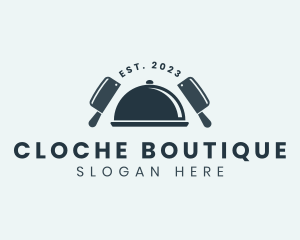 Restaurant Dining Cloche logo design